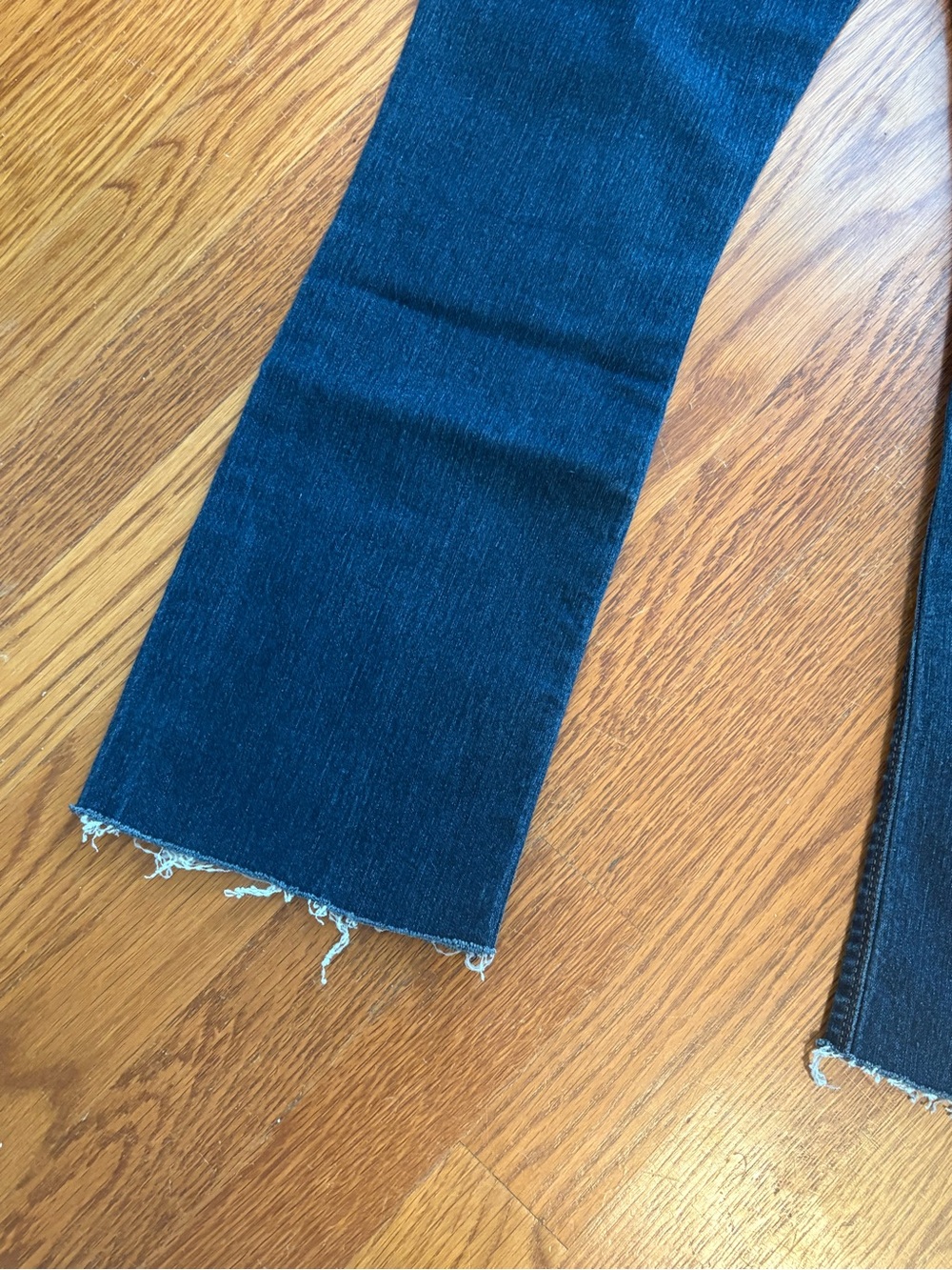 Express Jeans Bundle Sz 6 Barely Boot & Stella Legging Low Rise Dark Wash - Picture 5 of 7